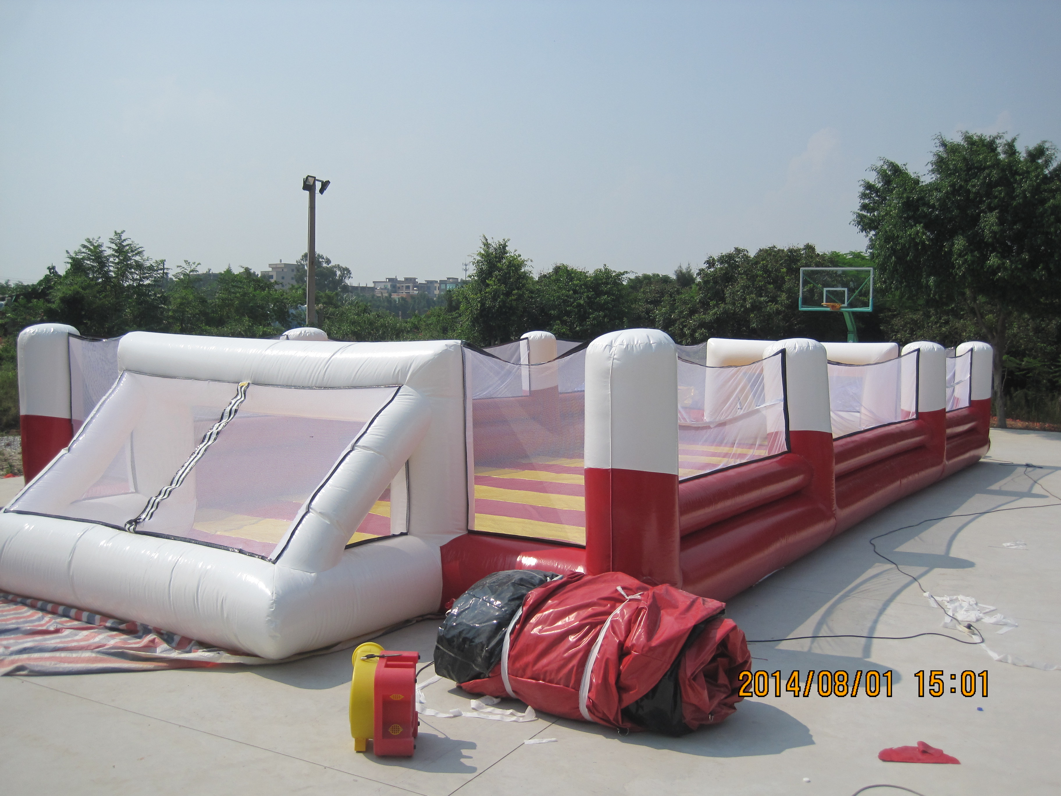 Inflatable Games-Inflatable football court, soccer field