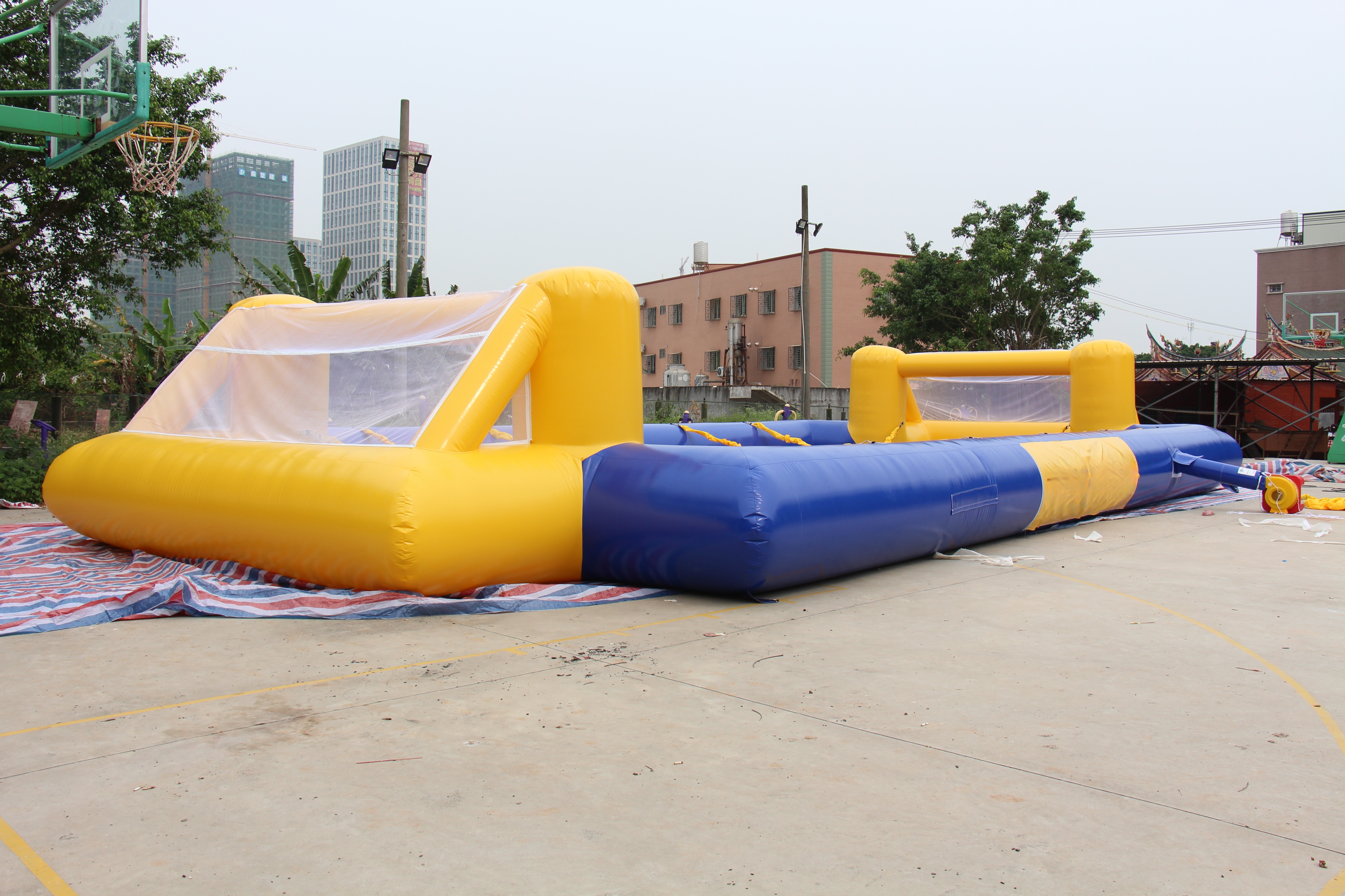 Inflatable Games-Inflatable football court, soccer field