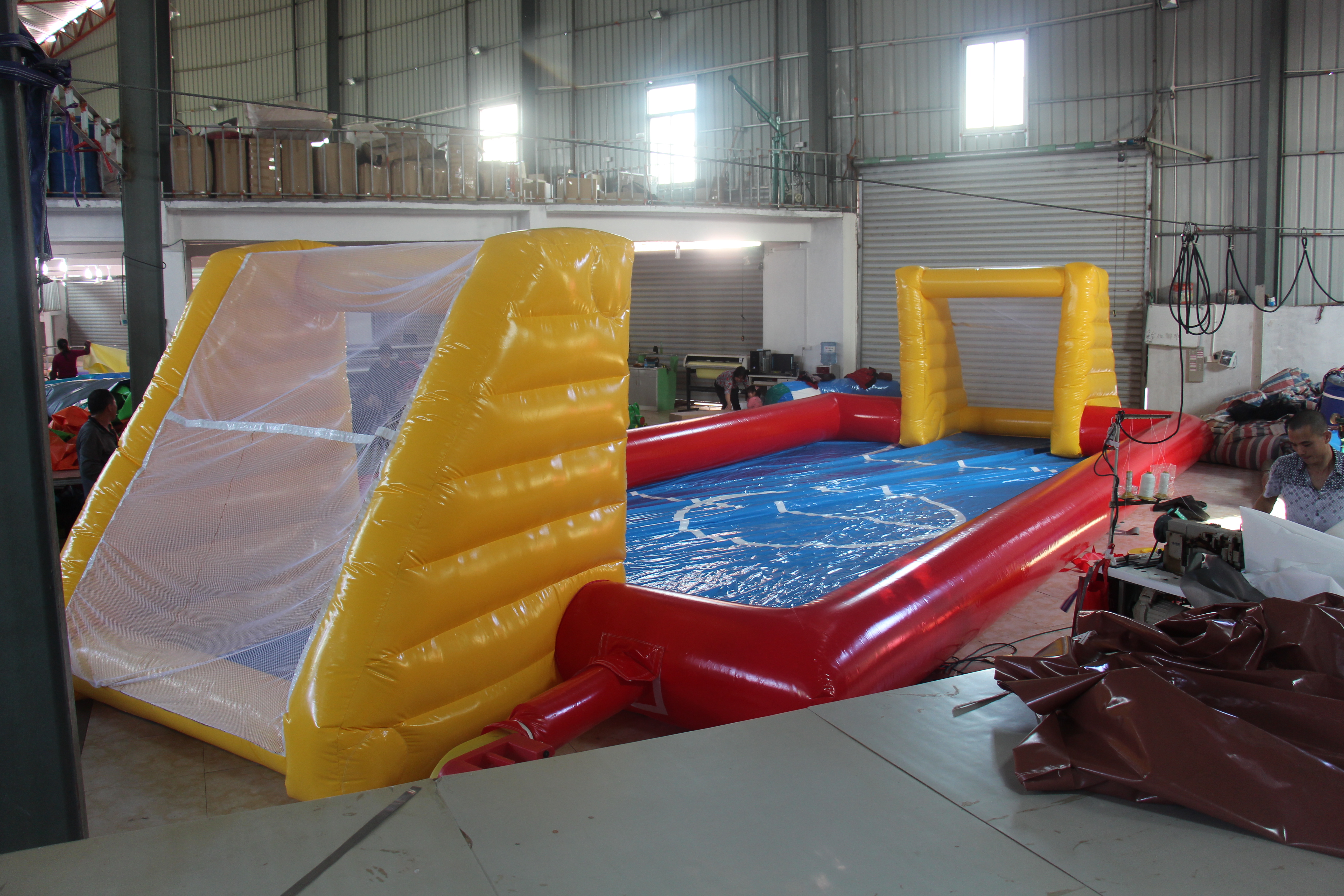 Inflatable Games-Inflatable football court, soccer field