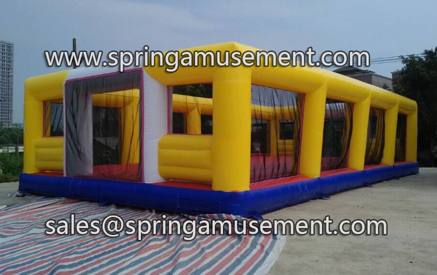 Inflatable Games-Inflatable football court, volleyball court