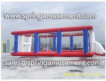 Inflatable Games-Inflatable football court, volleyball court