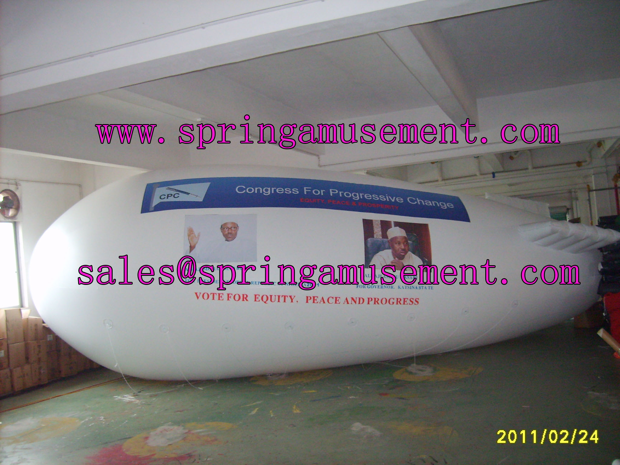 Advertising Inflatable-Helium Balloon