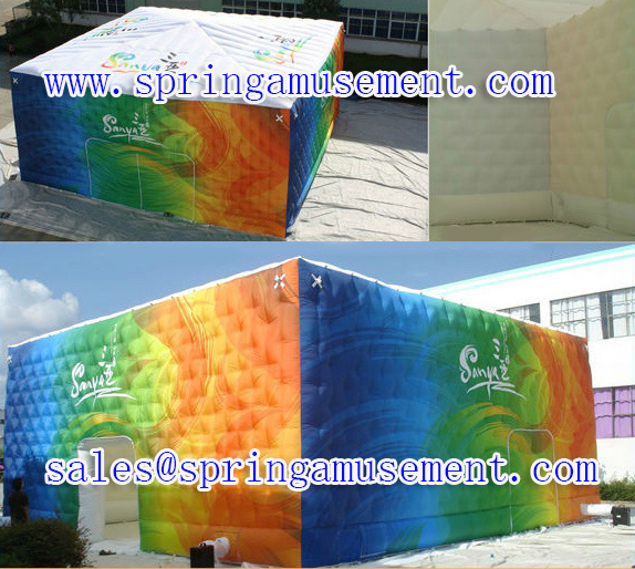Inflatable Tents-Inflatable Cube Tent