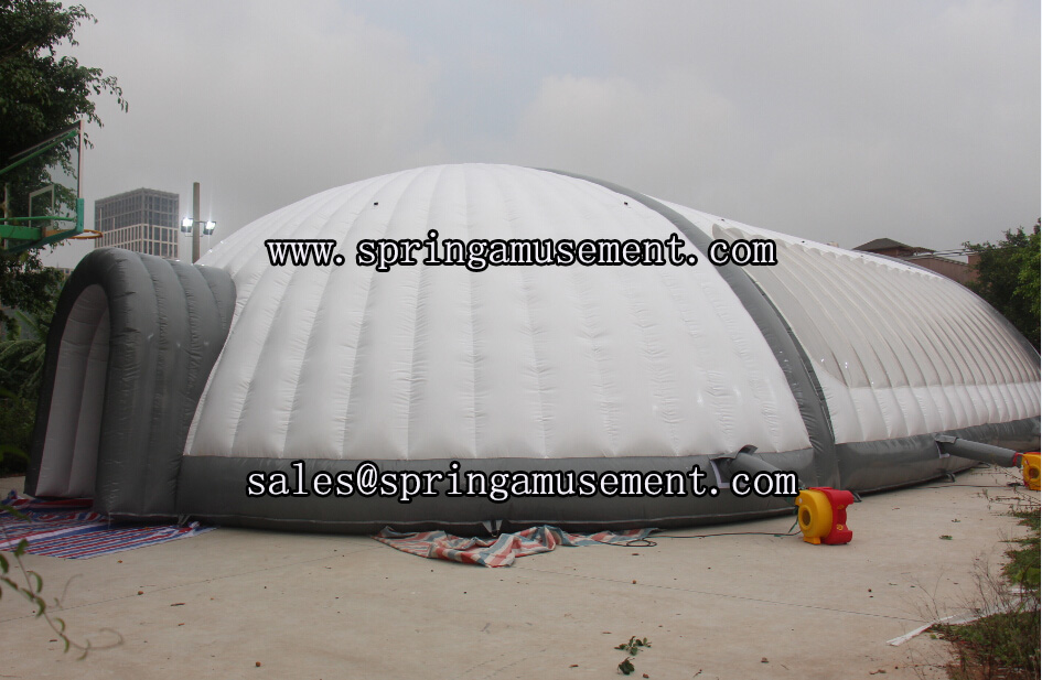 Inflatable Tents-Inflatable Double-Layer Dome Tent