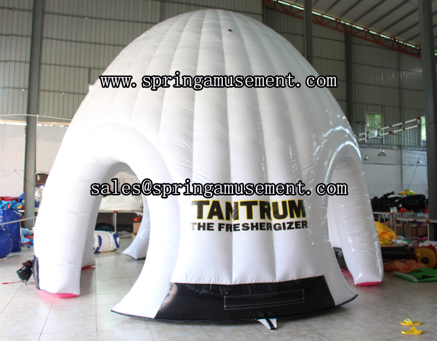 Inflatable Tents-Inflatable Double-Layer Dome Tent