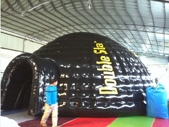 Inflatable Tents-Inflatable Double-Layer Dome Tent