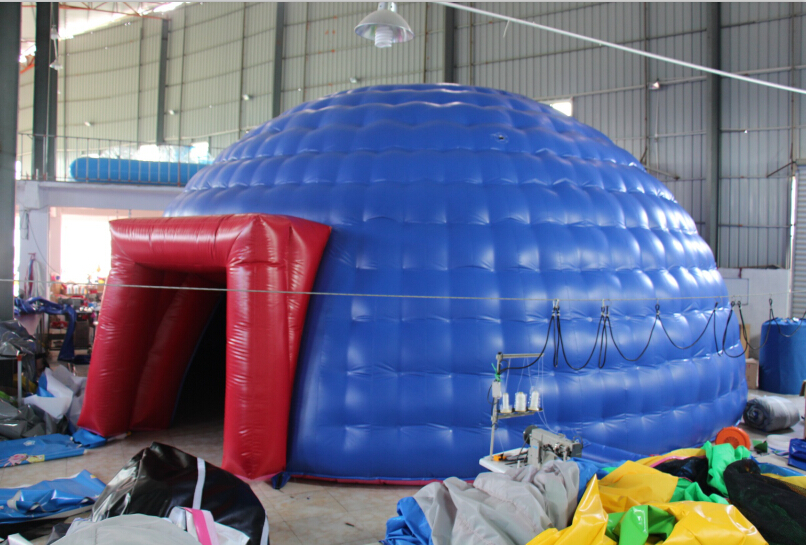 Inflatable Tents-Inflatable Double-Layer Dome Tent