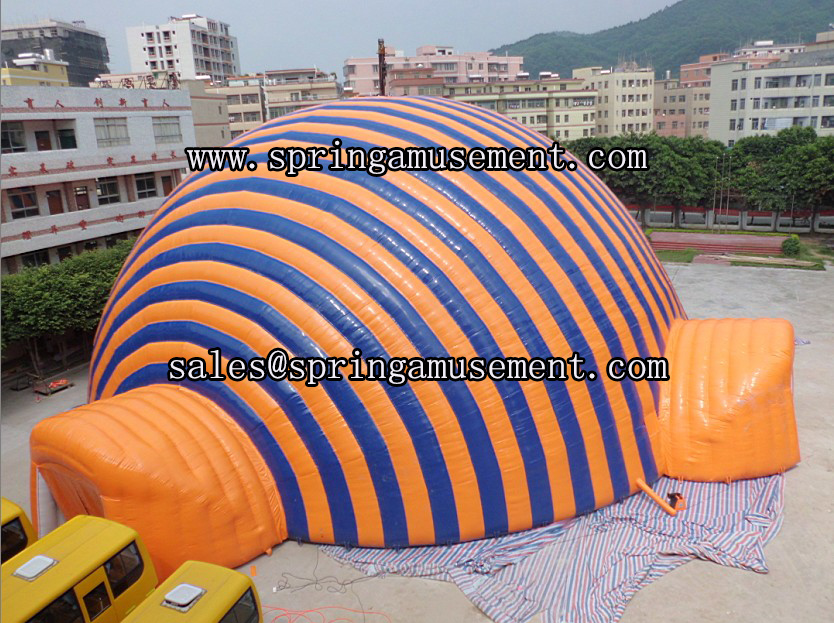 Inflatable Tents-Inflatable Double-Layer Dome Tent