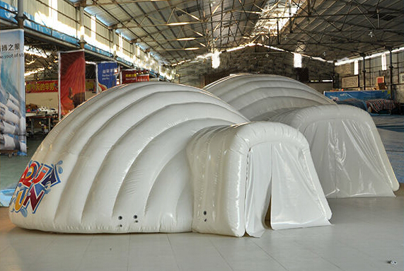 Inflatable Tents-Inflatable Double-Layer Dome Tent