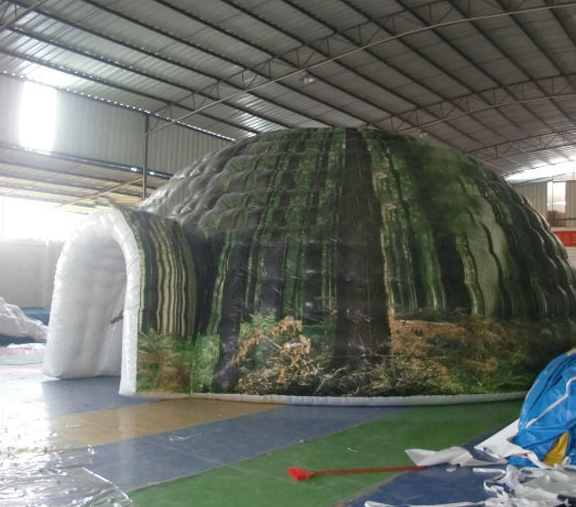 Inflatable Tents-Inflatable Double-Layer Dome Tent