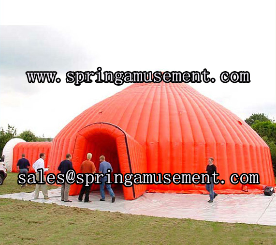 Inflatable Tents-Inflatable Double-Layer Dome Tent