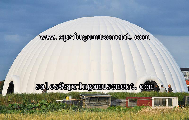Inflatable Tents-Inflatable Double-Layer Dome Tent