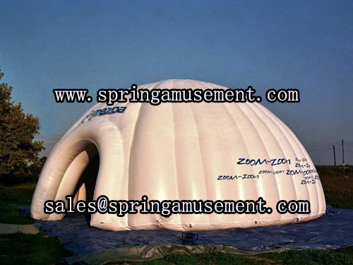 Inflatable Tents-Inflatable Double-Layer Dome Tent