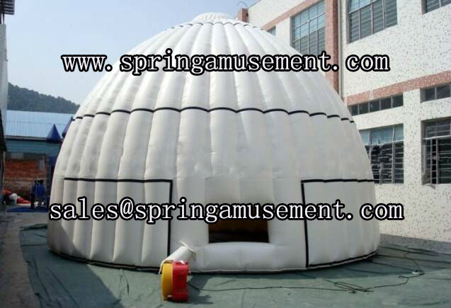 Inflatable Tents-Inflatable Double-Layer Dome Tent