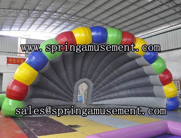 Inflatable Tents-Inflatable Double-Layer Dome Tent