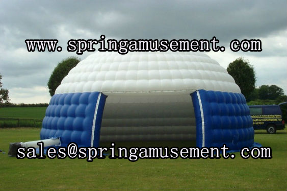 Inflatable Tents-Inflatable Double-Layer Dome Tent