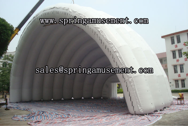 Inflatable Tents-Inflatable Double-Layer Dome Tent