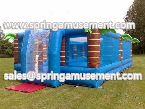 Inflatable Games-Inflatable football court, volleyball court