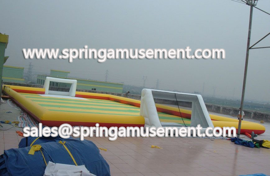 Inflatable Games-Inflatable football court, volleyball court