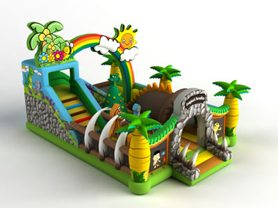 Inflatable Games-Inflatable Fun City