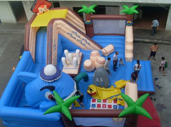 Inflatable Games-Inflatable Fun City
