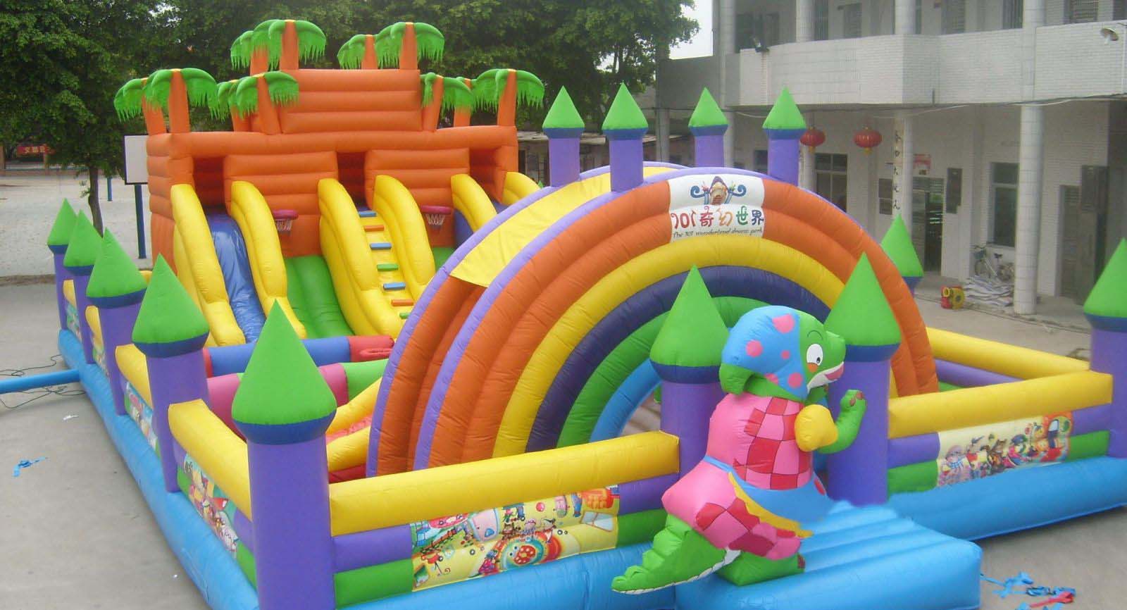 Inflatable Games-Inflatable Fun City