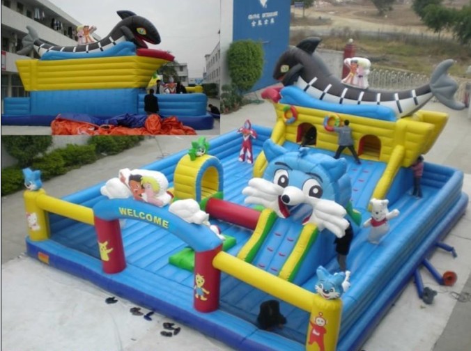 Inflatable Games-Inflatable Fun City