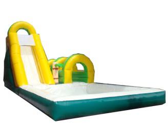 Inflatable Games-Inflatable Pool Slide