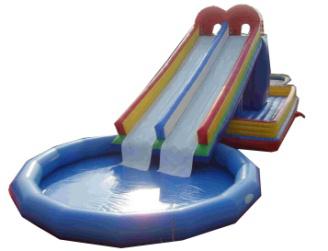Inflatable Games-Inflatable Pool Slide