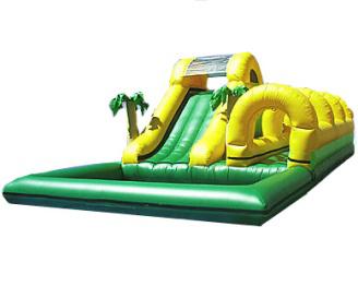 Inflatable Games-Inflatable Pool Slide
