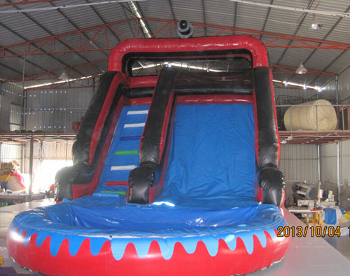 Inflatable Games-Inflatable Pool Slide
