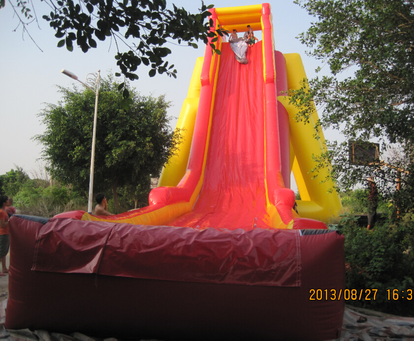 Inflatable Games-Inflatable Pool Slide