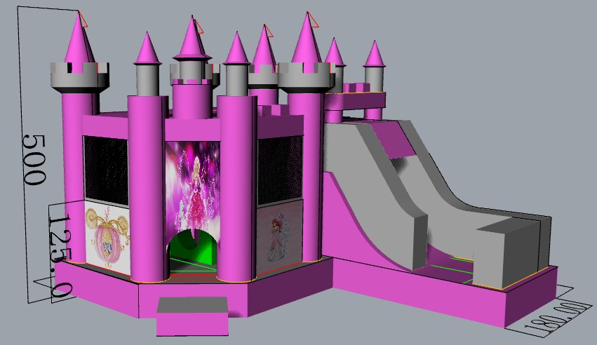 Inflatable Games-Classical Combo Castle